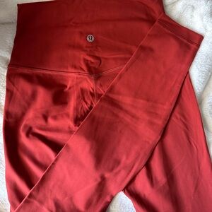 Lululemon align legging cayenne